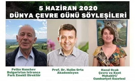 5 haziran 2020 Dünya Çevre Günü Söyleşileri'ne katıldık.
