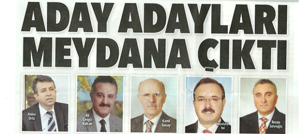 Aday Adayları Meydana Çıktı (Devrim Gazetesi)