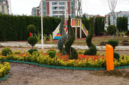 ÇORLU NEFES PARKTA TOPRAK ALTI DAMLA SULAMA PROJESİ UYGULANDI