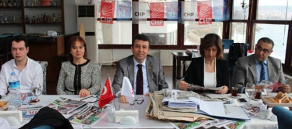 Prof. Orta basınla buluştu (Çerkezköy)