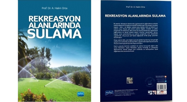 Rekreasyon Alanlarında Sulama İsimli Kitabın 2. Baskısı Çıktı.