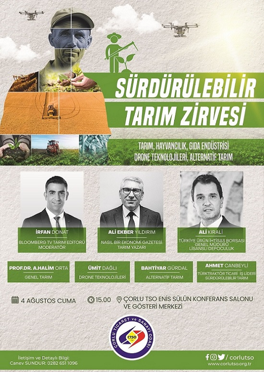 Sürdürülebilir Tarım Zirvesi'ne katıldık