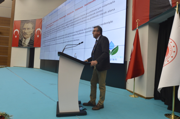 T.C. Tarım Orman Bakanlığı DSİ genel müdürlüğünce düzenlenen sulama çalıştayına katıldık.