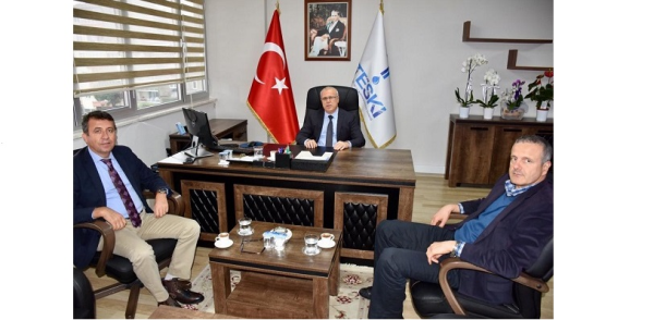 TESKİ GENEL MÜDÜRÜ’NE ZİYARET