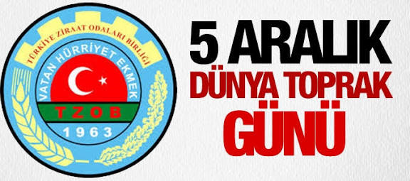 Toprak yaşamın kaynağıdır, o sebeple de 