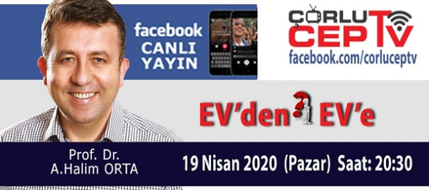 ÇORLU CEP TV'de canlı yayındayız