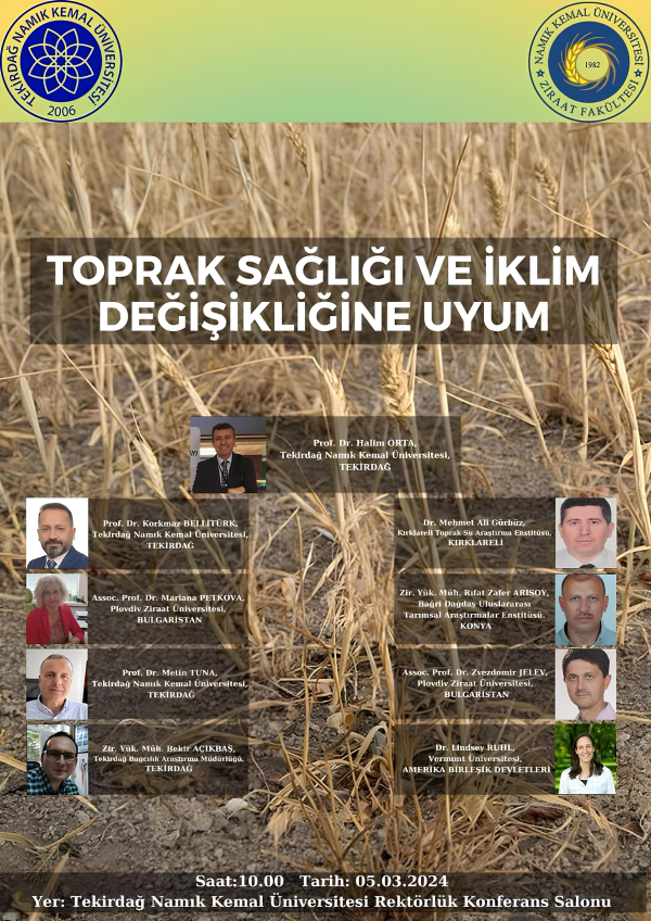 Toprak Sağlığı ve İklim Değişikliğine Uyum Konferansı